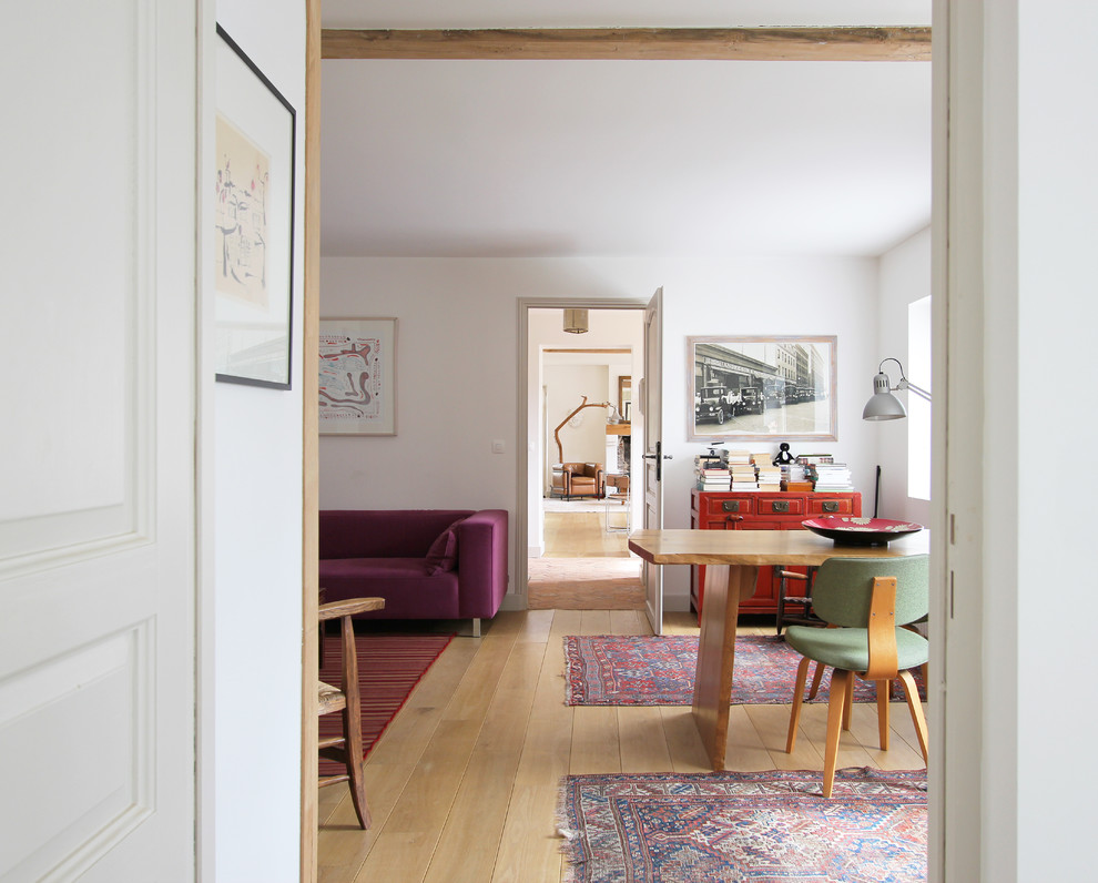 Normandy House - Midcentury - Dining Room - Paris - by Kasha Paris | Houzz