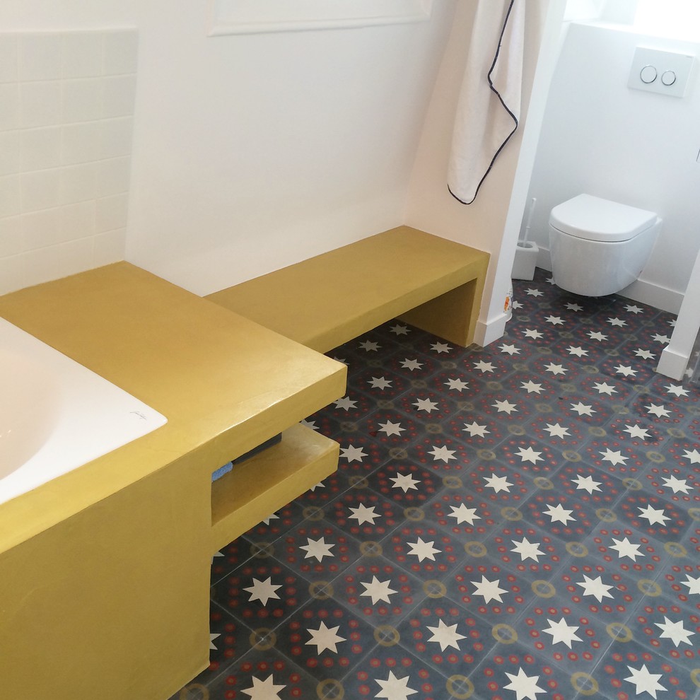 Источник вдохновения для домашнего уюта: детская ванная комната в современном стиле