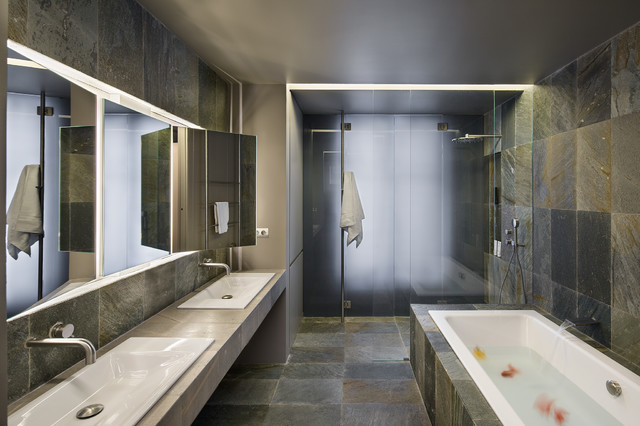 Appartement W - Contemporary - Bathroom - Paris - by Régis Botta | Houzz IE