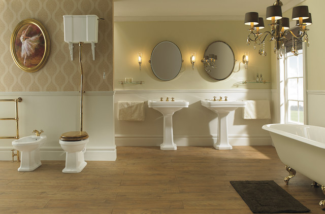 Colonnes lavabo Rétro - Classique - Toilettes - Paris - par CASCADE –  Salles de bains et Cuisines | Houzz