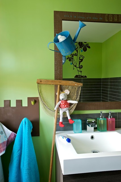 10 salles de bains pour enfants pratiques et ludiques - Quel constructeur  choisir