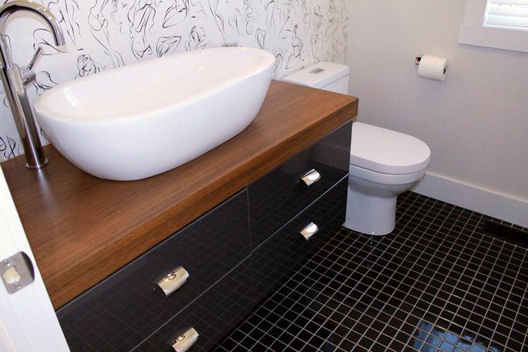 Mélina Salle de Bain Moderne Modern Bathroom Montreal by