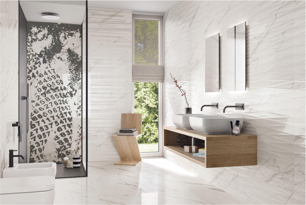 Kongming 6 Pièces Panneau Mural Decoratif Feutrine Autocollant