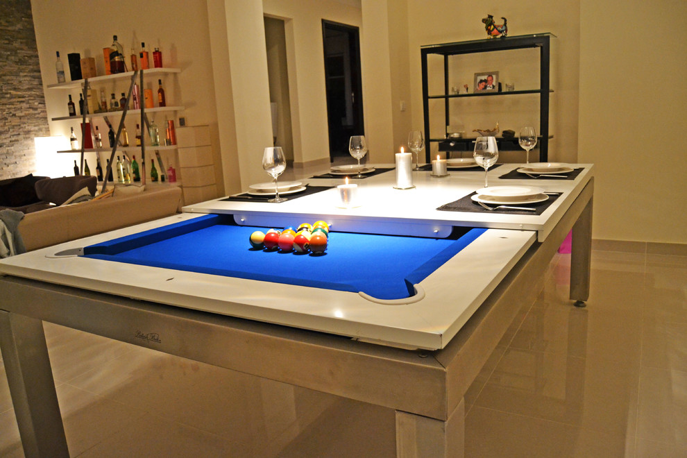 Billard table design inox - Transitional - Family Room - Other - by Billards  Breton | Houzz