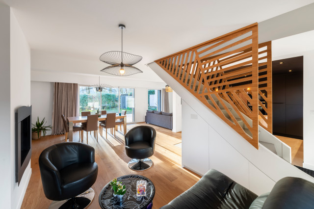 Elégance et naturel pour cette maison des années 80 transformée