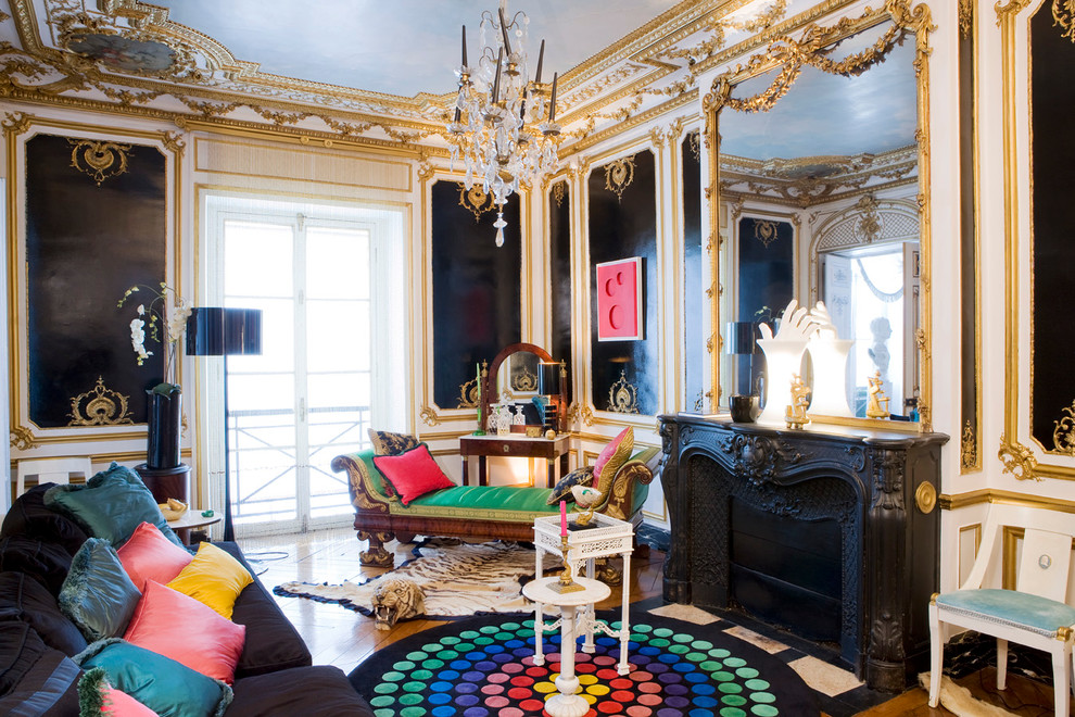 Inspiration for a games room in Paris.