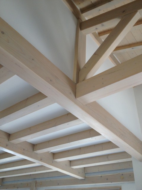 lasure bois intérieur - Escalier - Grenoble - par Julien Vaudey Peinture et  Décoration | Houzz