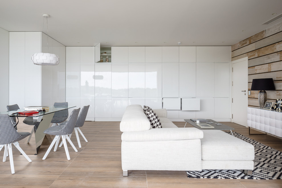 Trendy living room photo in Alicante-Costa Blanca