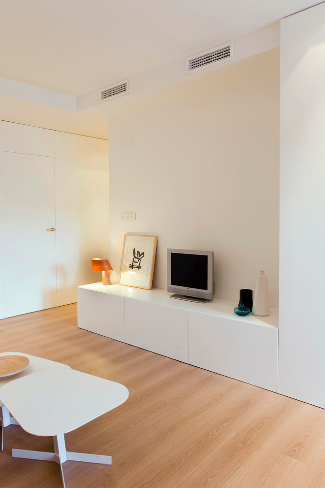 Inspiration for a scandinavian living room remodel in Alicante-Costa Blanca