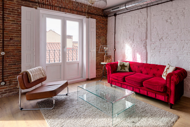 La Casa del sofá rojo - Industrial - Salón - Otras zonas - de Andrés Arranz  Fotografía | Houzz