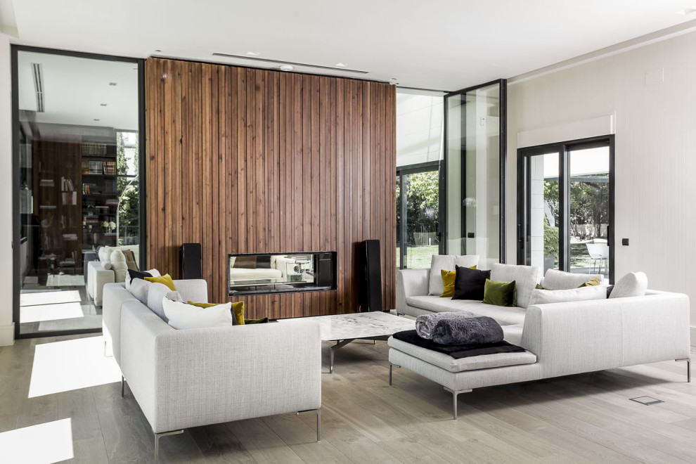 LA FAVORITA, casa de estilo contemporáneo con diseño interior y paisajismo  - Modern - Living Room - Madrid - by FreeHand Arquitectura | Houzz