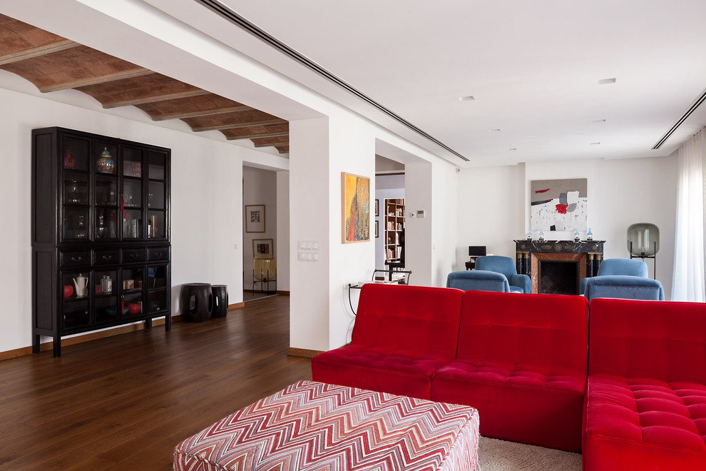 Example of a living room design in Barcelona