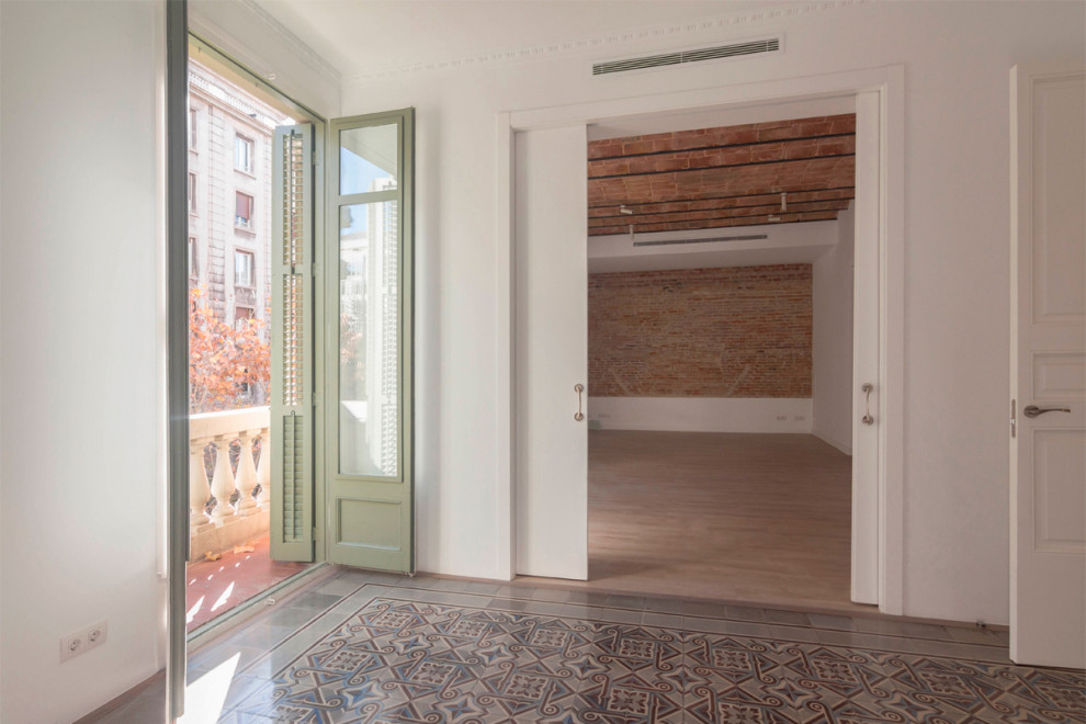 Klassisches Wohnzimmer in Barcelona