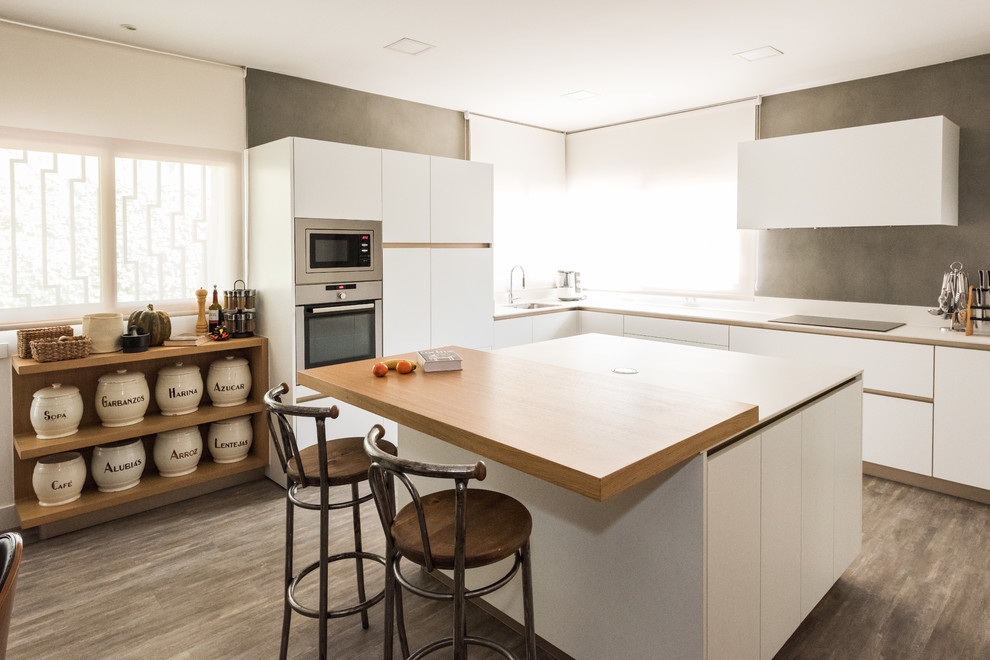 Ispirazione per una cucina contemporanea