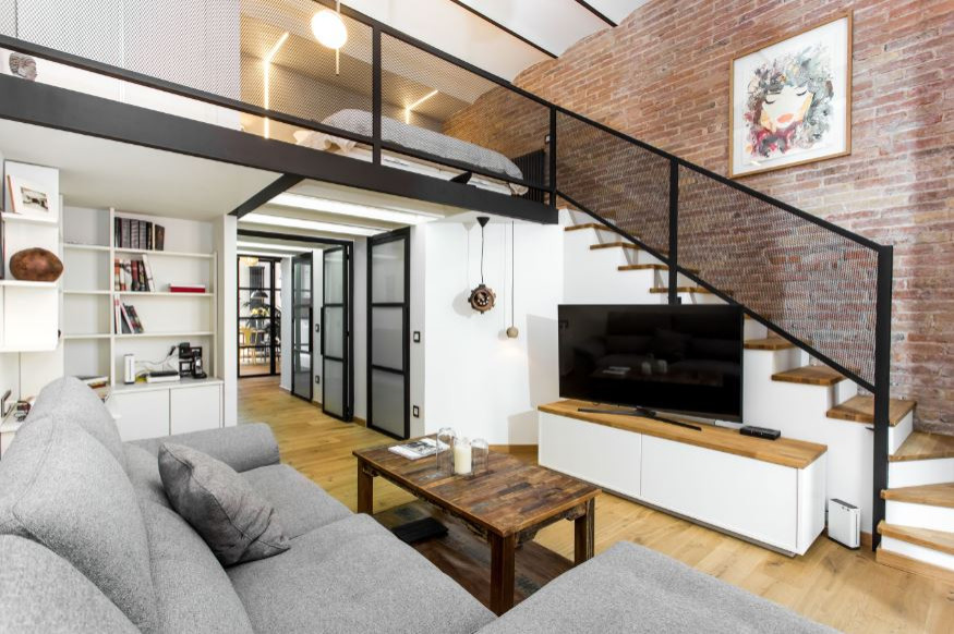 Salón estilo industrial - Industrial - Living Room - Barcelona - by VB ...