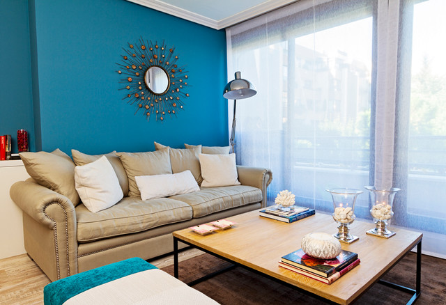 Salon-Montecarmelo, Madrid - Contemporary - Living Room - Madrid - by Be  Deco Design | Houzz IE