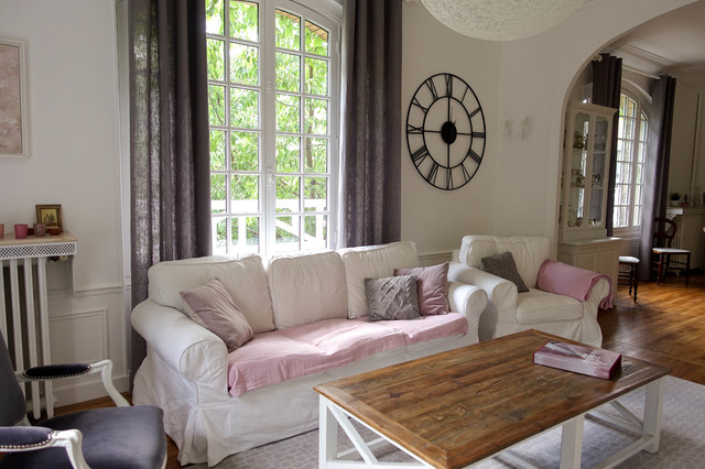 Ambiance campagne chic - Country - Living Room - Paris - by MH DECO | Houzz  IE