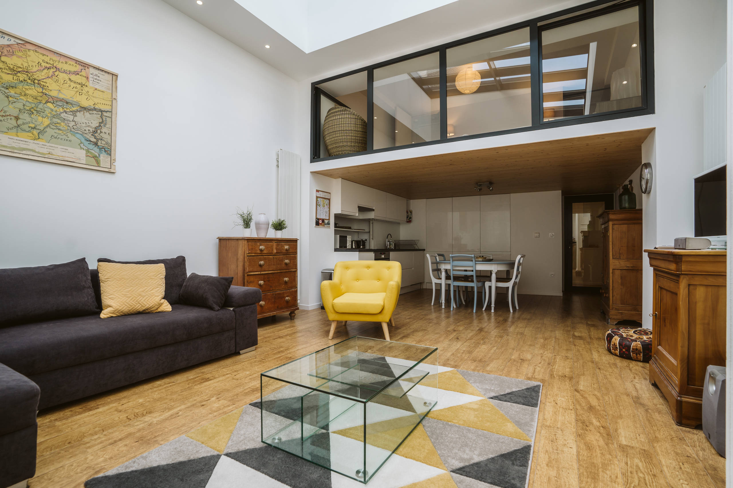 Aménagement d'un studio en T2 - Contemporary - Living Room - Lille - by  Caroline Colard Architecte | Houzz