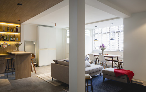 แปลนแบบคอนโดสองห้องนอน 11 Singapore Modern แปลนแบบคอนโดสองห้องนอน 11 Singapore Modern