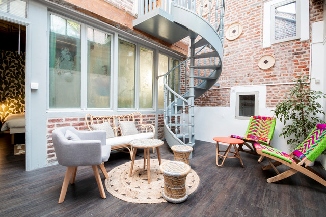 Bar Gastama The Shack Lille Eclectique Salon Bordeaux Par Audrey Boey Architecte D Interieur Houzz