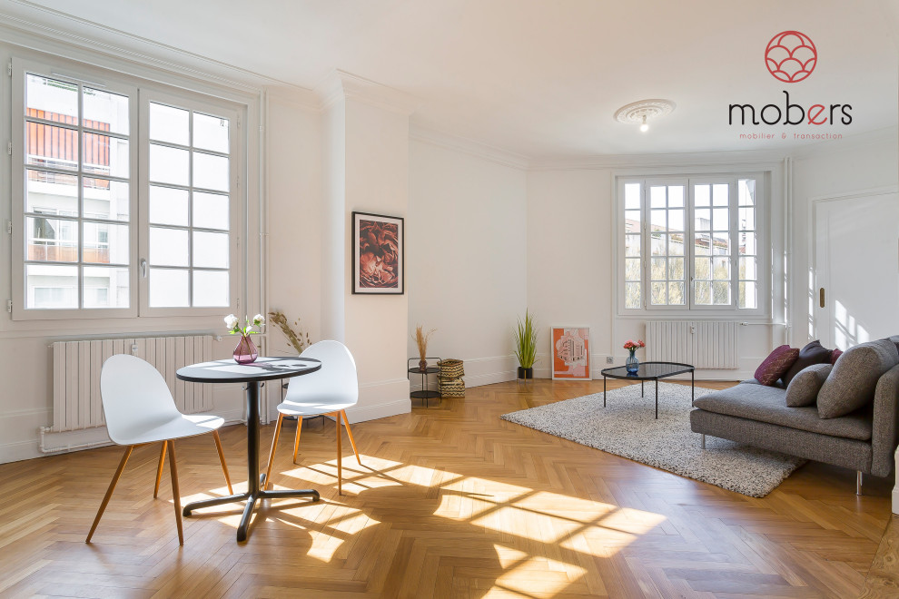 Boulevard des Belges Lyon 6 Contemporary Living Room Lyon by