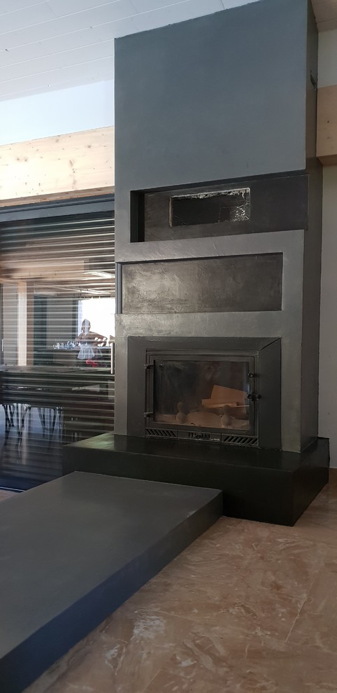 Cheminée à rénover - Contemporary - Living Room - Other - by Code ...