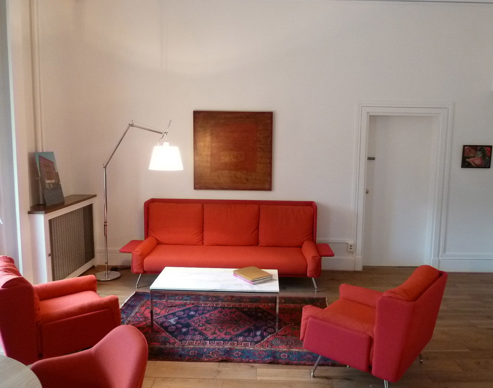 Example of a classic living room design in Marseille