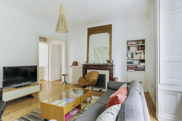 Décoration intérieure d'un appartement haussmannien 110m²