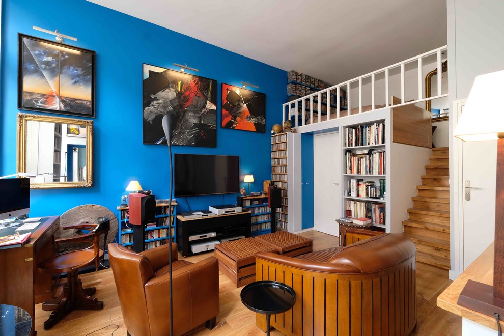 Studio Parisien Eclectic Living Room Paris By Anastasia Design Co Houzz