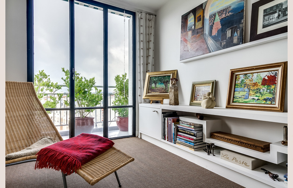 Modernes Wohnzimmer in Paris