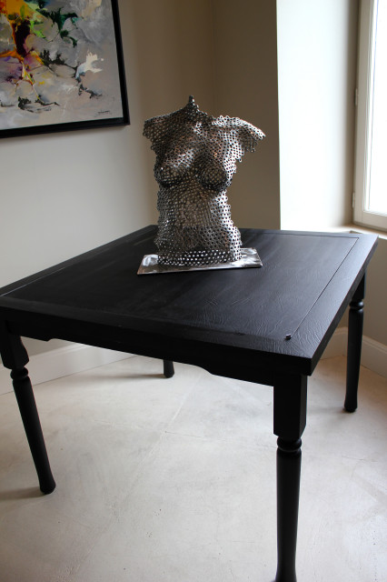 Table de belote - Classique Chic - Salon - Autres périmètres - par Marielle  Tesson Agence 5070 | Houzz