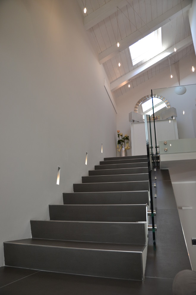 Design ideas for a contemporary staircase in Turin.