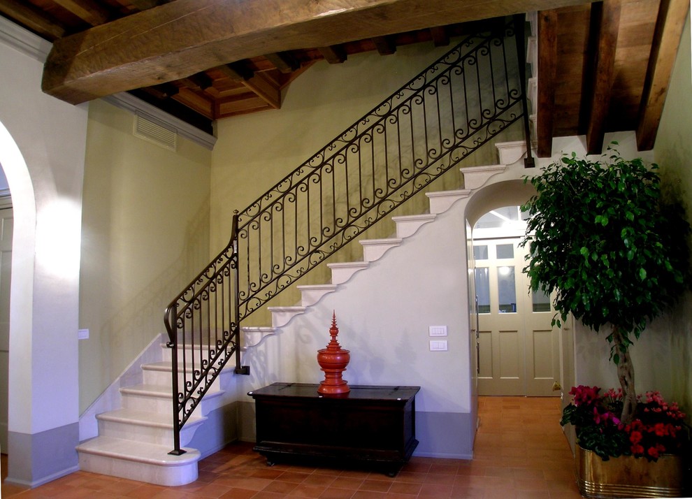 This is an example of an eclectic staircase in Venice.