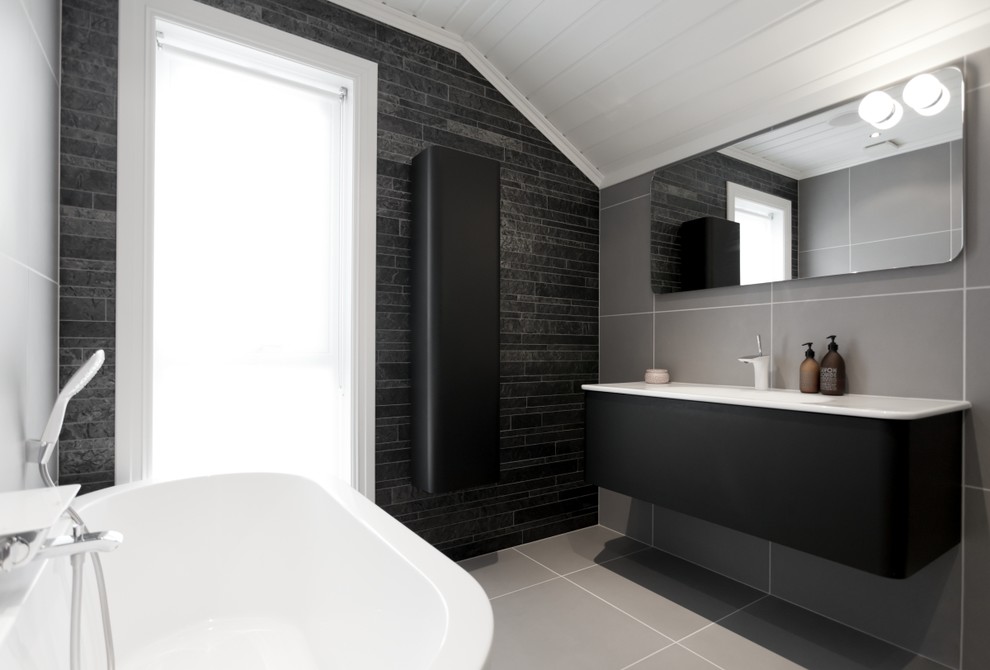 Schieferfliesen: Natürlich schön und ewig edel - Contemporary - Bedroom