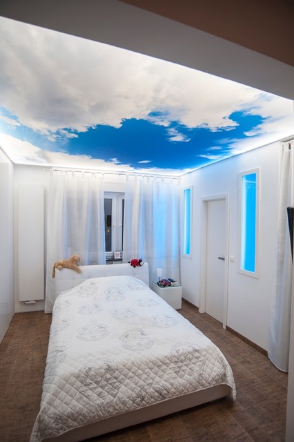 Schlafzimmer mit bewegender Himmeldecke - Contemporary - Bedroom - Dortmund  - by Moreno Licht mit Effekt | Houzz