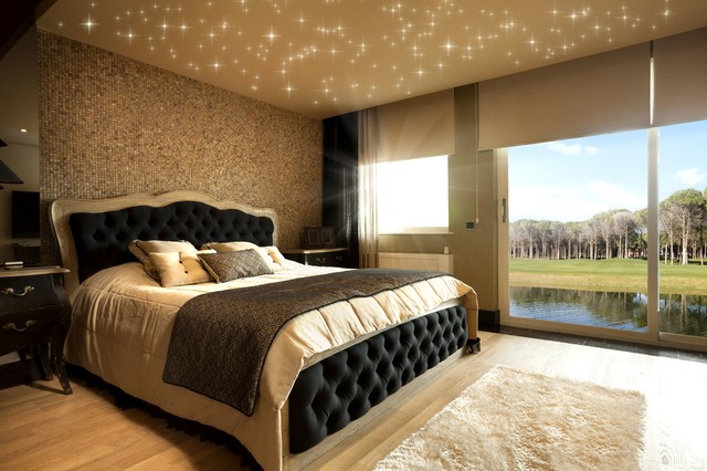 Luxus LED Decken Energie Spar Leuchte Sternen Himmel Schlafzimmer Living-XXL 