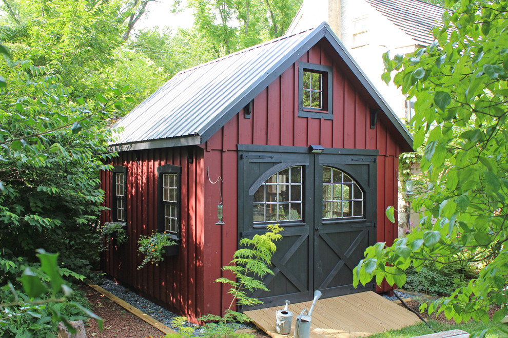 Example of a large detached shed design in Other