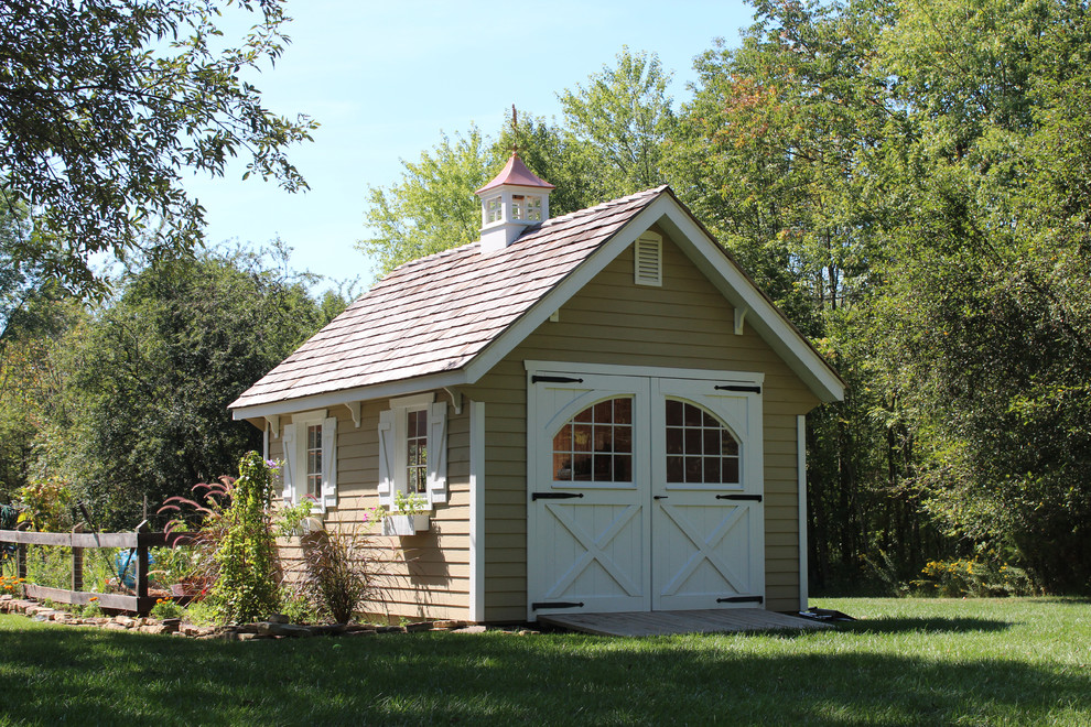 Mid-sized detached garden shed photo in Other