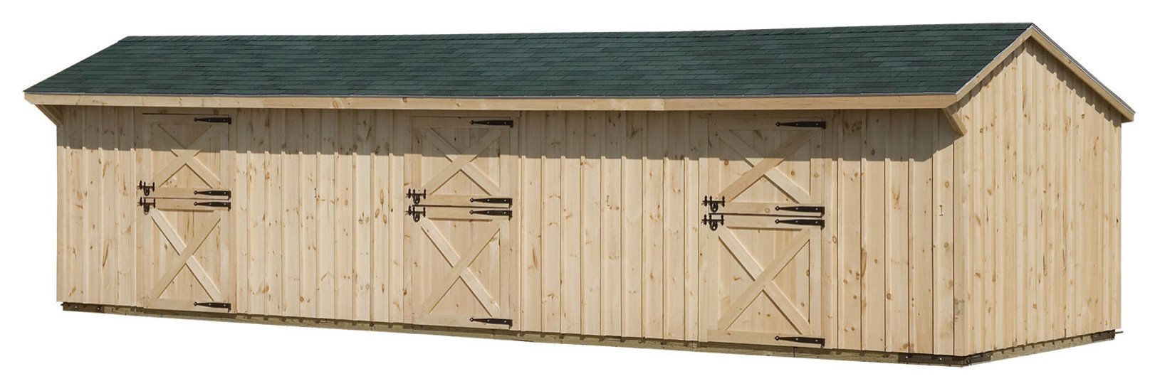 3 Stall Horse Barn Traditional Shed Other By Fisher Barns Houzz