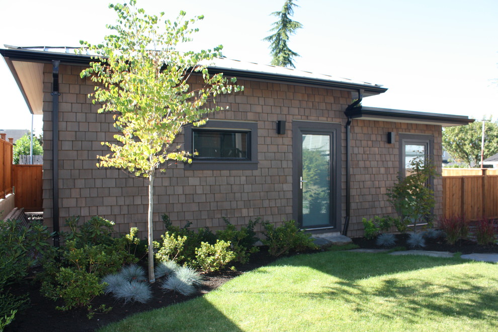 Example of a classic shed design in Vancouver