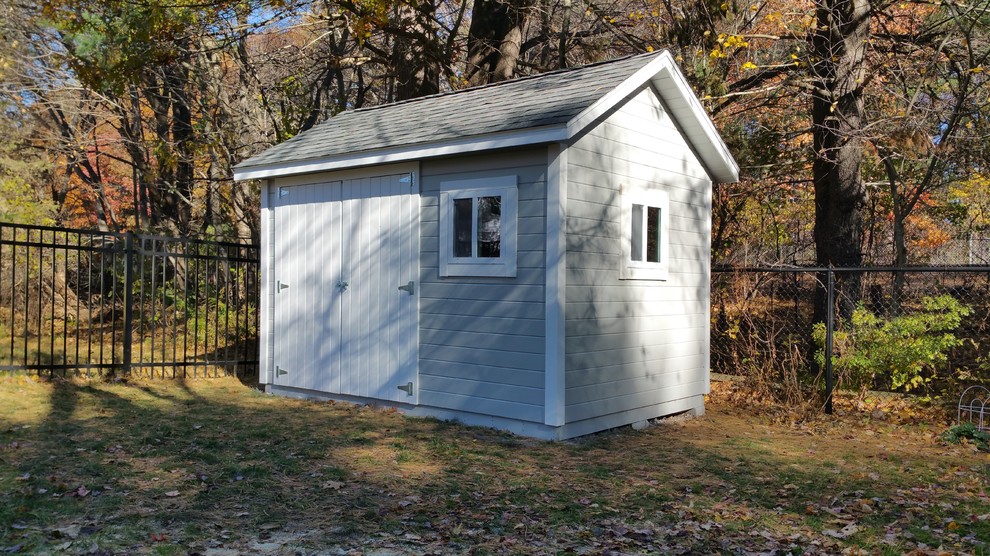 8x12 Backyard Storage Shed Traditional Shed Boston by Urban Sheds Houzz