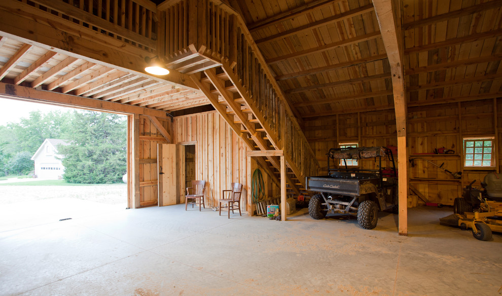 Garage - traditional garage idea in Other