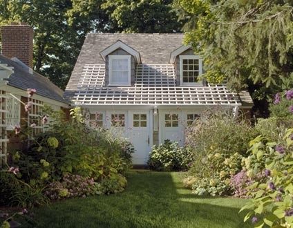 Design ideas for a classic garden shed and building in Bridgeport.