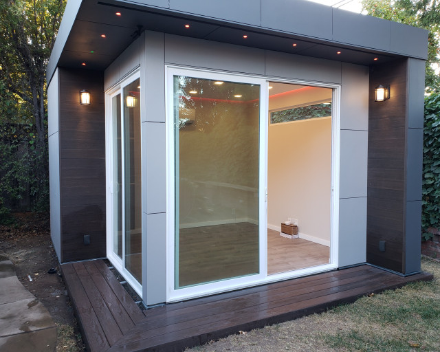 Backyard Shed Renovation Modern Garden Shed and Building San