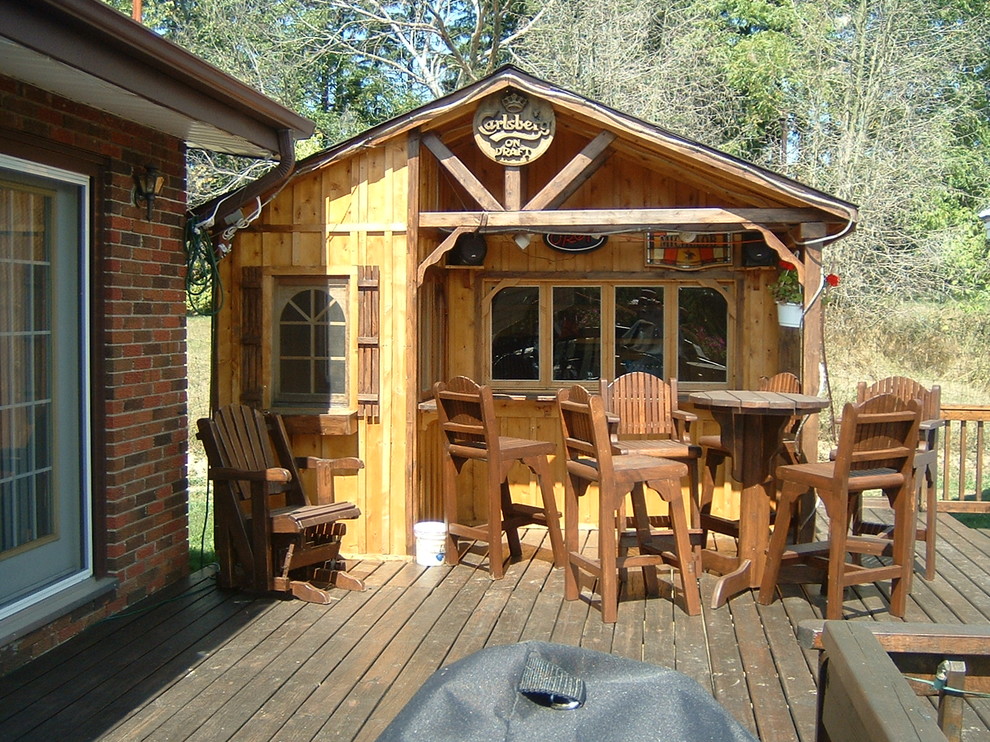 Bar units Rustic Shed Toronto by Flamborough Patio Furniture