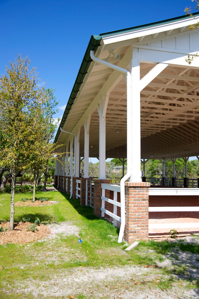 Barn Pavillion Farmhouse Shed Tampa by Brandon Construction