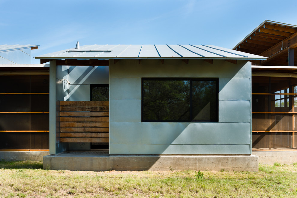 Example of a minimalist shed design in Austin