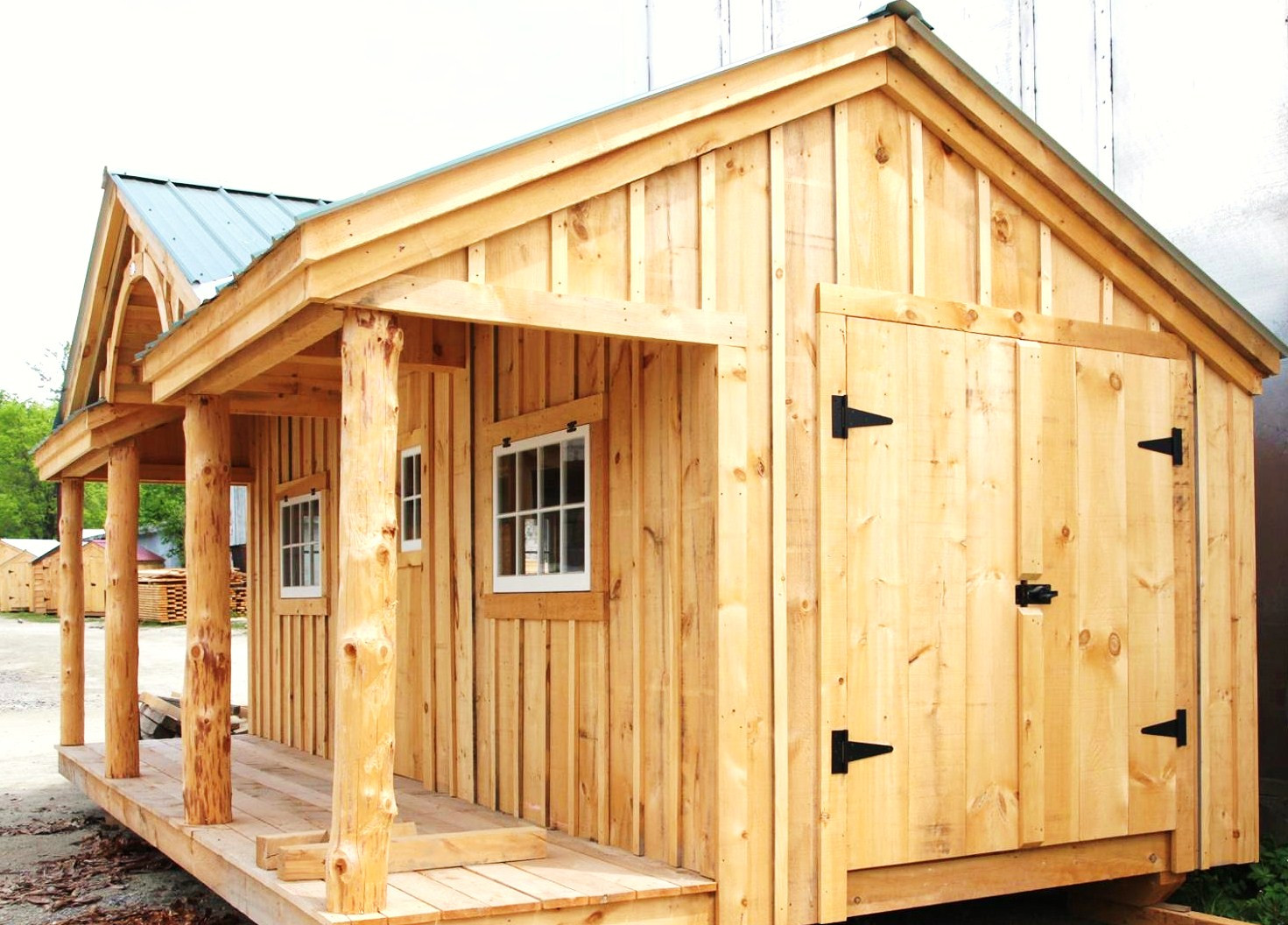 北欧スタイルのおしゃれな物置小屋 庭小屋の画像 75選 22年3月 Houzz ハウズ