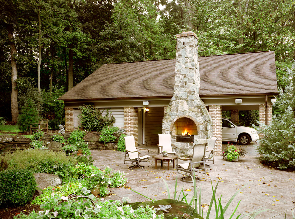 Carport and storage building Traditional Patio DC Metro by