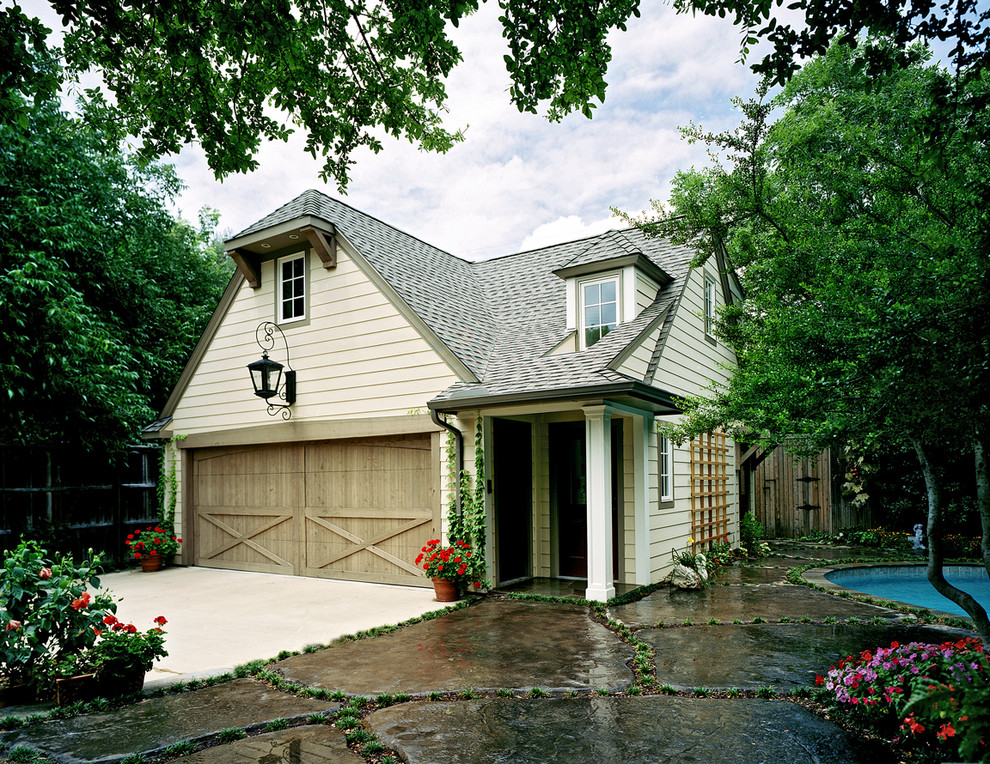 Carriage House & Garage Traditional Shed Dallas by Michael